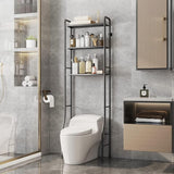 over the Toilet Storage 3-Tier over Toilet Bathroom Organizer over Washing Machine Rack Bathroom Shelf White