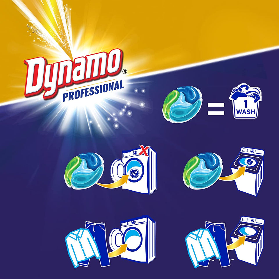 Professional with Odour Eliminating Technology, Disc Laundry Detergent, 28 Capsules, 700 Grams