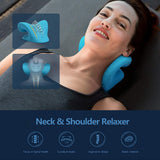 Neck and Shoulder Relaxer for Release Neck Pressure and Muscle Tensions, Neck Stretcher and Shoulder Massager for Relax 10 Minutes a Day