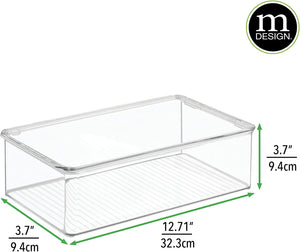 (Extra Long) -  Storage Box Organiser for First Aid Kit, Medicine, Medical, Dental Supplies - Extra Large, Clear