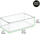 (Extra Long) -  Storage Box Organiser for First Aid Kit, Medicine, Medical, Dental Supplies - Extra Large, Clear