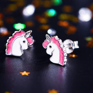 Hypoallergenic Kids Stud Earrings 925 Sterling Silver Gifts for Little Girls (Nickel Free)