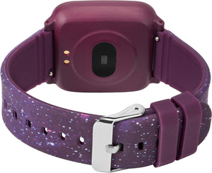 Girl'S Iconnect Kids Active Quartz Smart Watch Purple Galaxy Digital Display,Tw5M40800