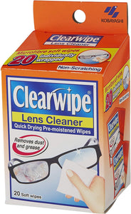 Lens Cleaner 20 Wipes, 20 Count