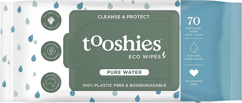 Pure Water Eco Wipes, Pack of 1120 (16X70 Packs)